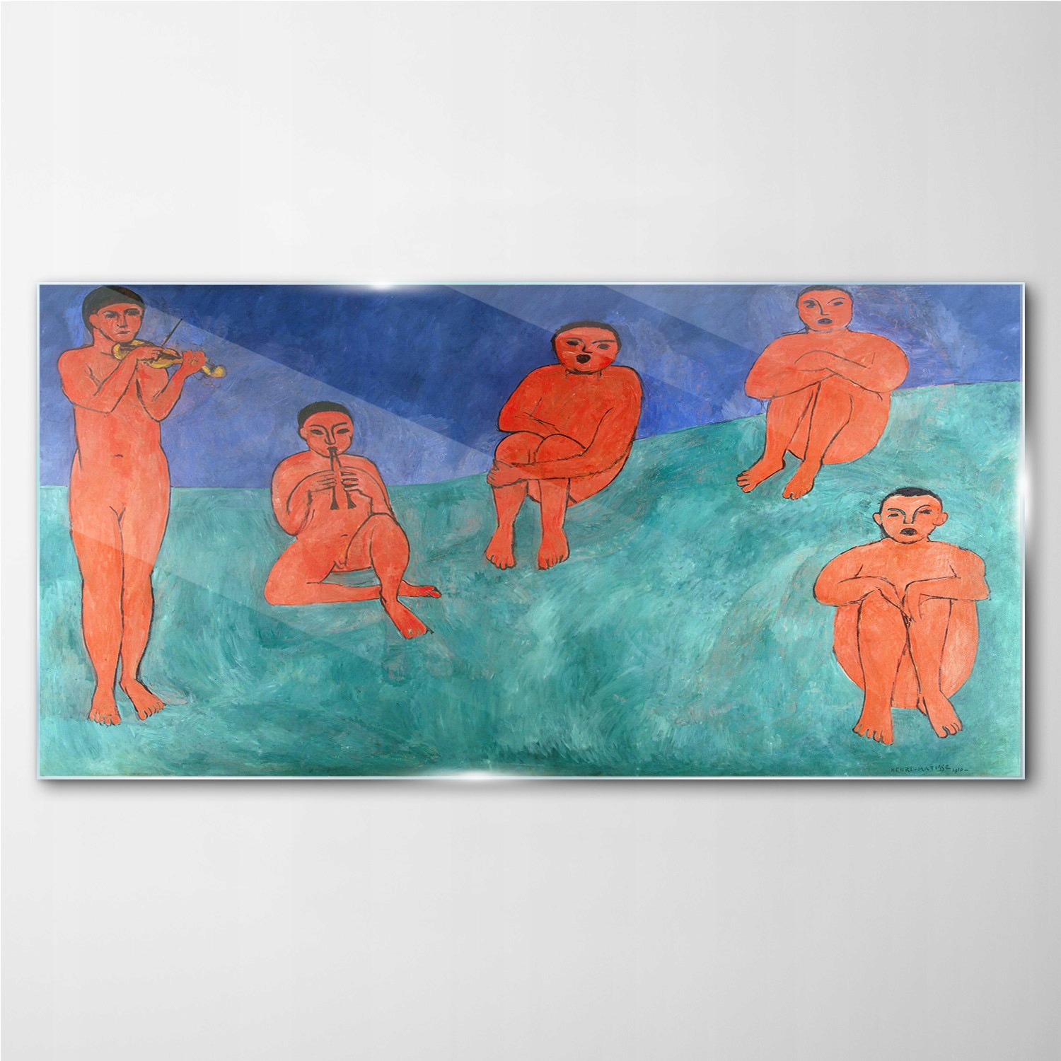 

Foto-obraz szklany Muzyka Henri Matisse 140x70 cm