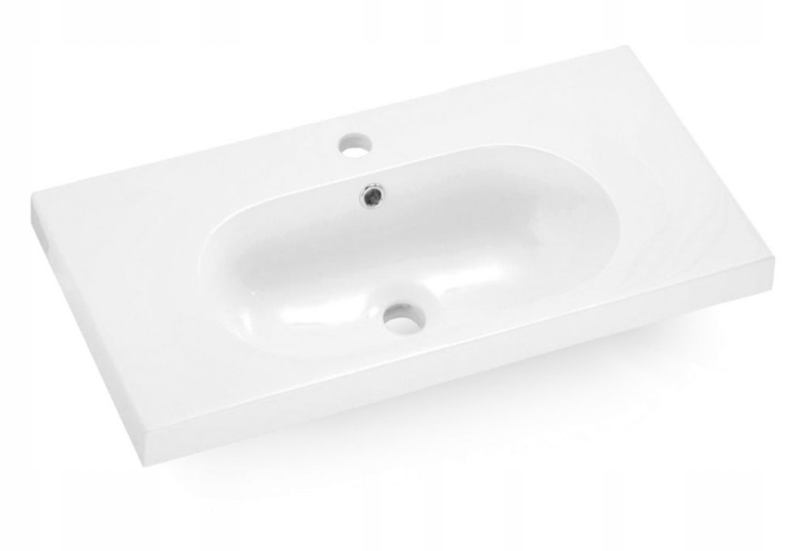 Umywalka Blatowa 60X35 Bathco Ice 0516