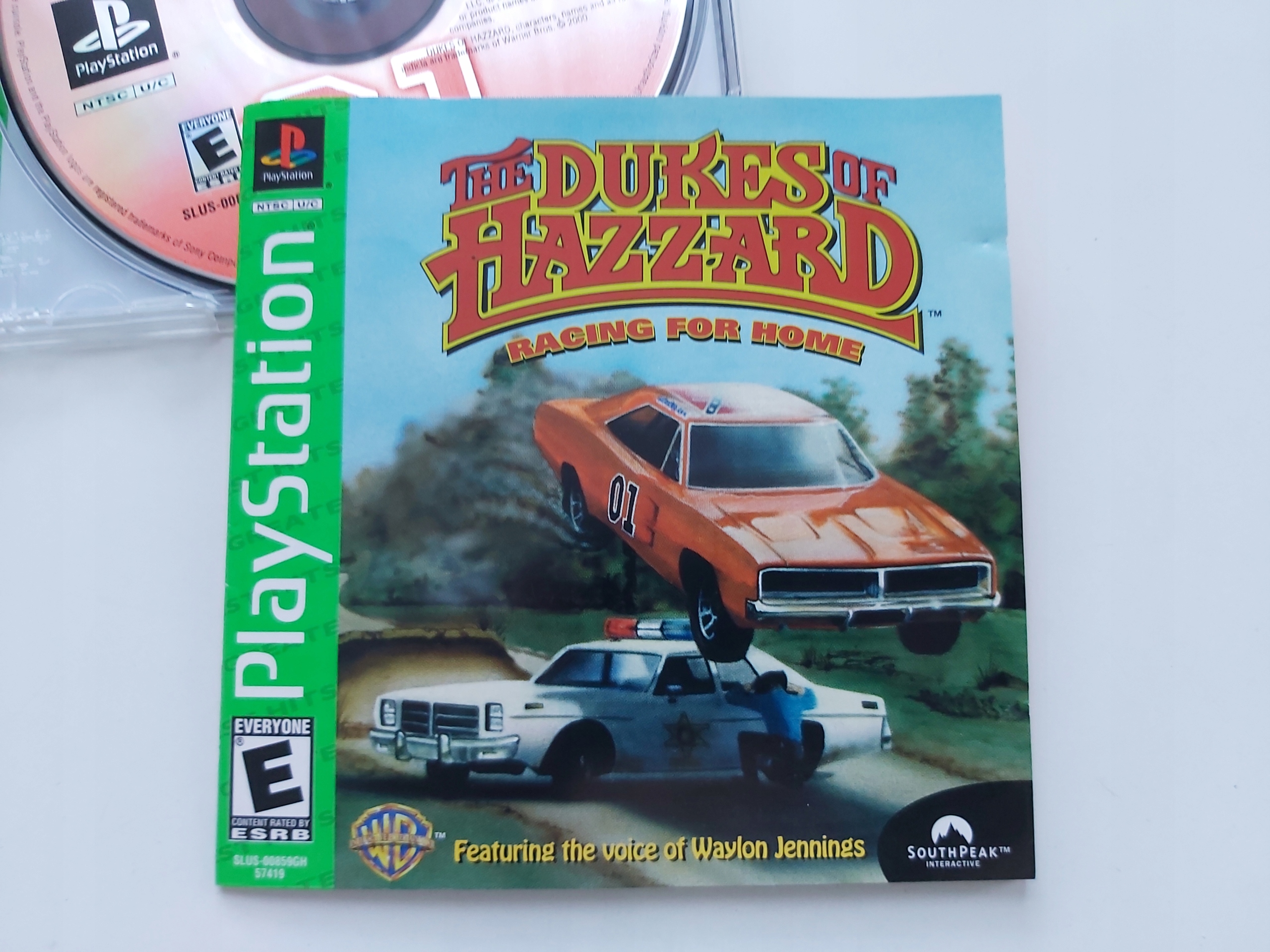 THE DUKES OF HAZZARD RACING FOR HOME PSX PS1 * ENG * NTSC U/C Tematyka wyścigi