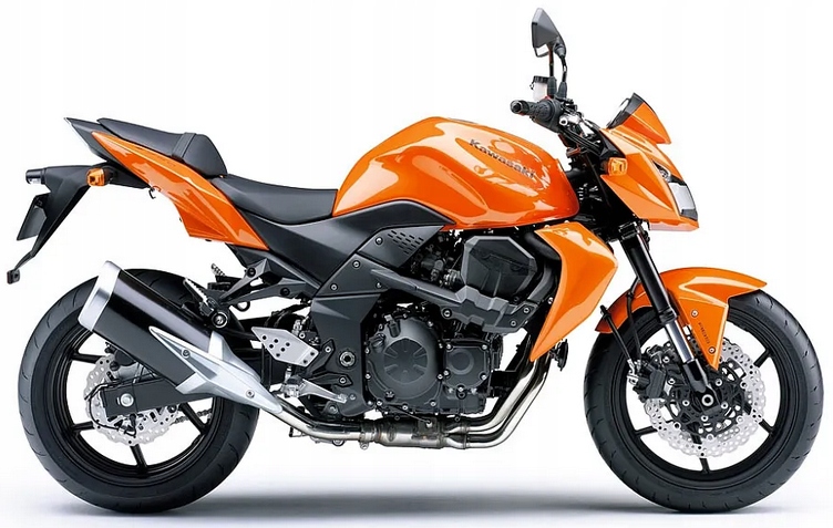 Samolepky Na Motocykl Juula Pro Kawasaki Z Roku 750 2008 Oranžové 17H