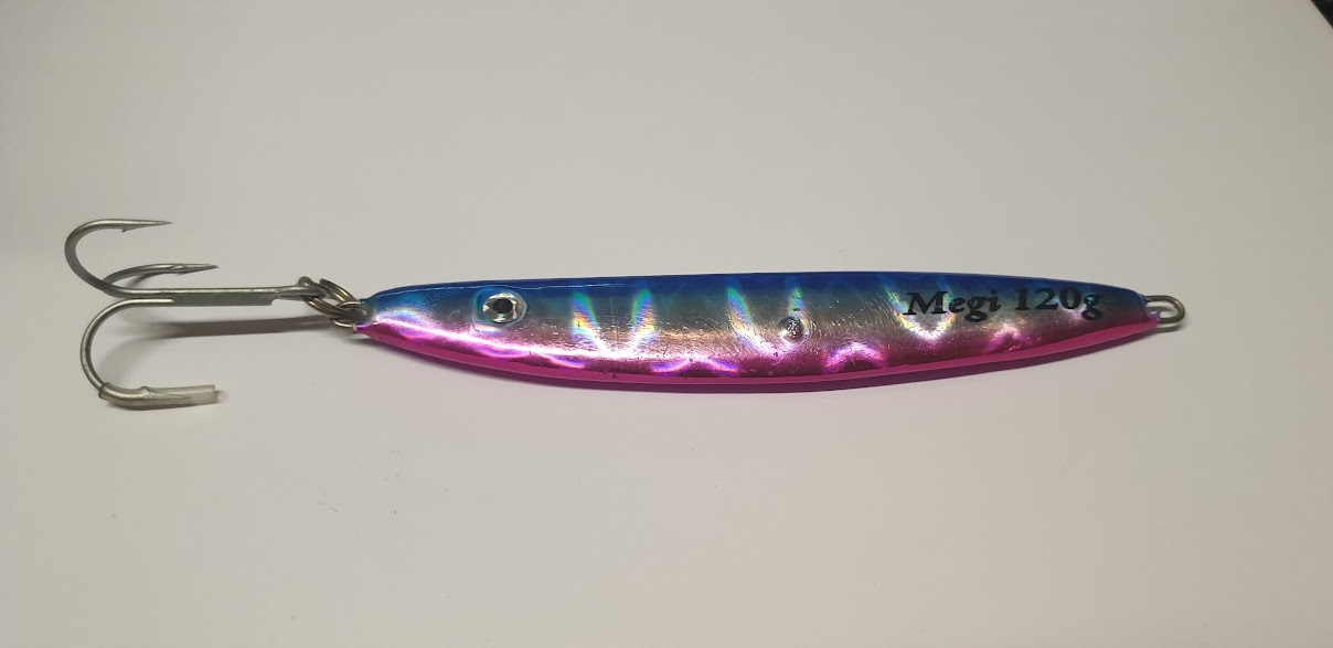 Pilker Abramis Megi 120g Blue Silver Pink