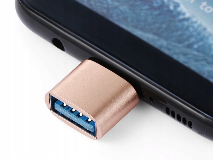 Adapter przejściówka OTG USB-C do telefonu myszki Marka Eurobatt