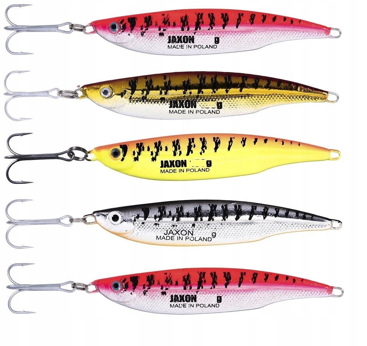 5x Pilker Jaxon Holo Select Stir 100 g na morze