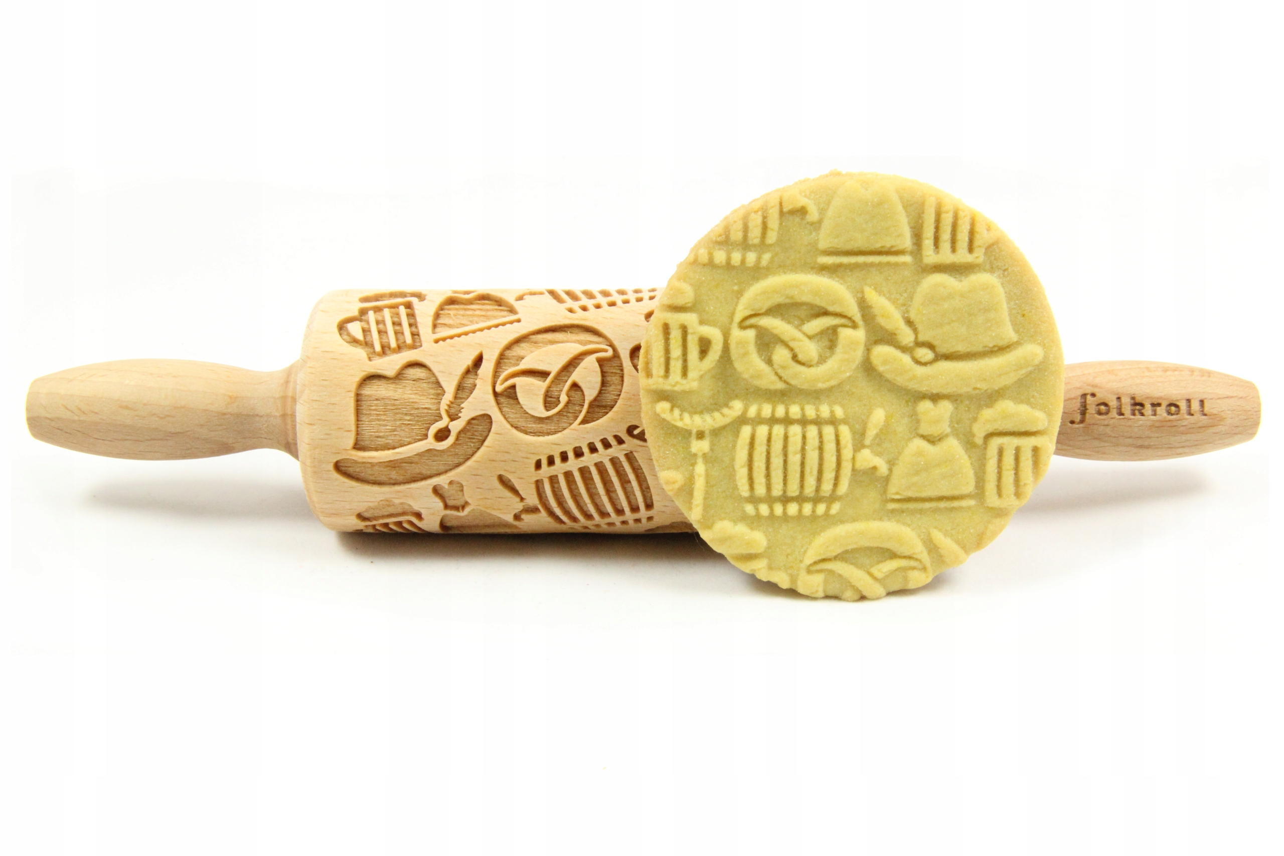 Wałek grawerowany do ciasta wzór OKTOBERFEST Rodzaj wałek