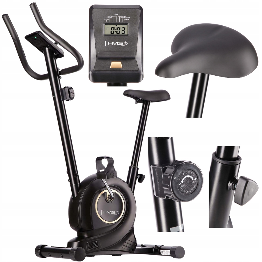 Stacionární kolo magnetické tréninkové pro cvičení fitness Hms