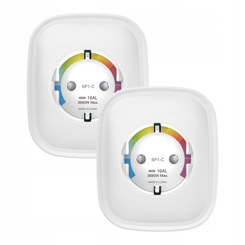 Chytrá WiFi zásuvka Gosund SP1-HE, 2 kusy (HomeKit) (dvojbalení) 16A