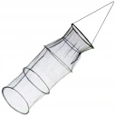 Siatka Na Ryby Wędkarska Składana Rozkładana 3 Obręcze 40cm x 60cm Sadzyk