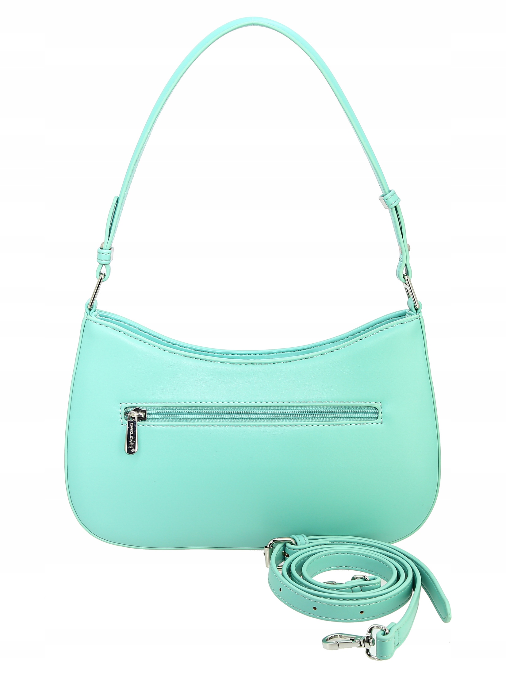 David Jones torebka damska na ramię mała skóra eko Kod producenta CM6955 green