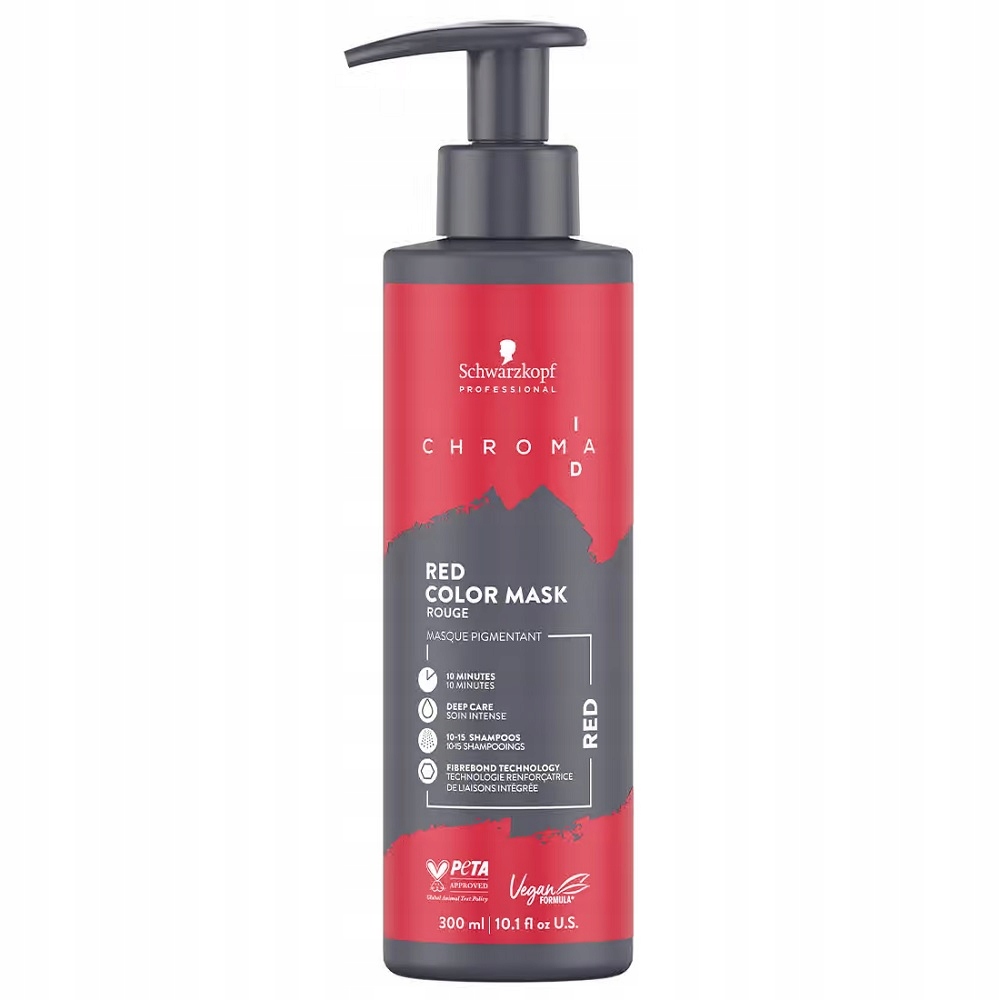 Schwarzkopf Professional Chroma ID Barvicí Maska Na Vlasy Red 300 ml