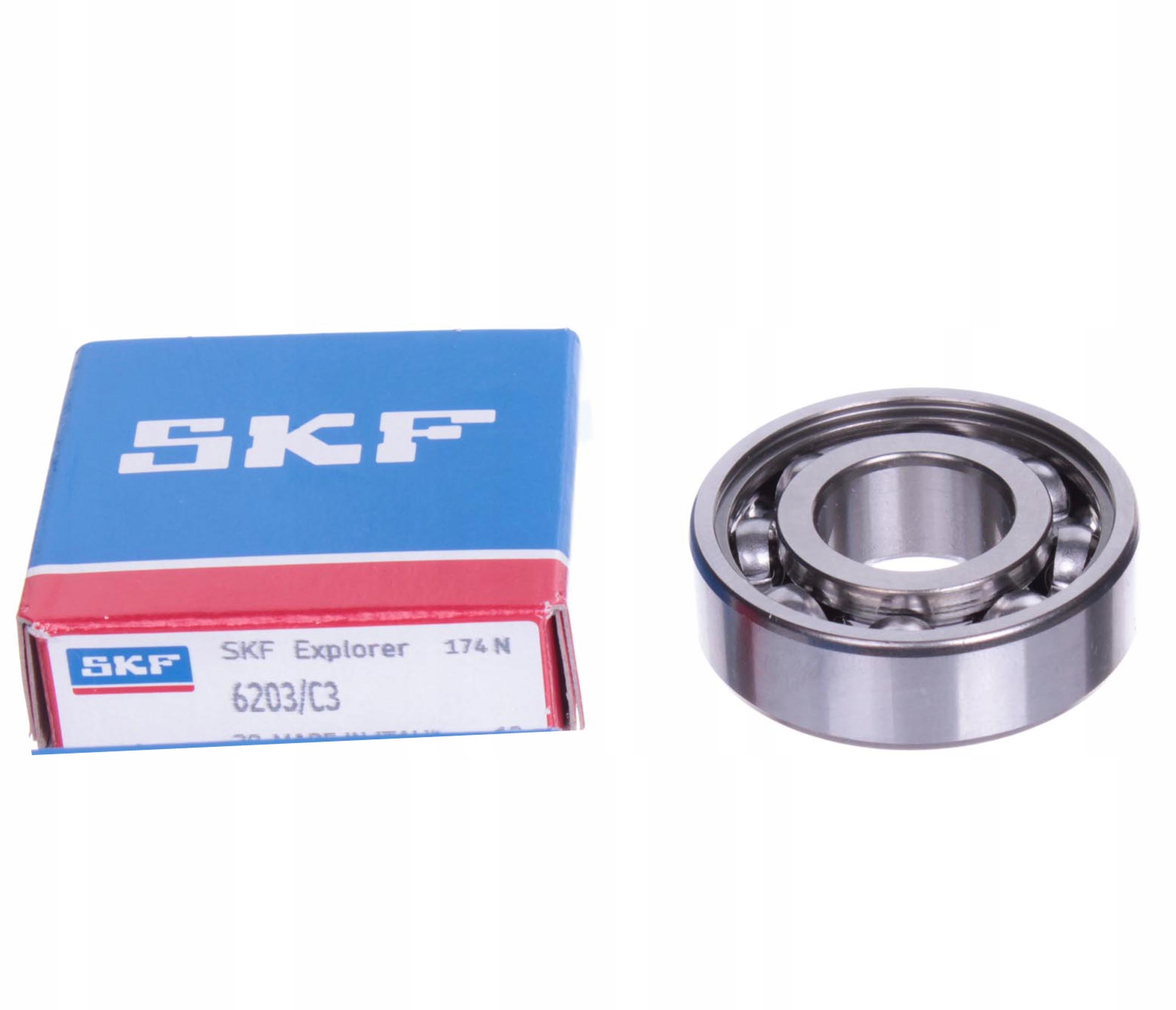 

S51 Mz Wsk 125 Romet Ogar Łożysko Wału 6203 C3 Skf