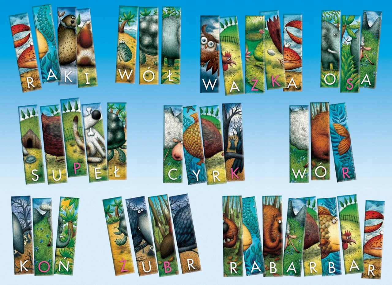 JUŻ CZYTAM gra dla dzieci do nauki czytania GRANNA Marka Granna