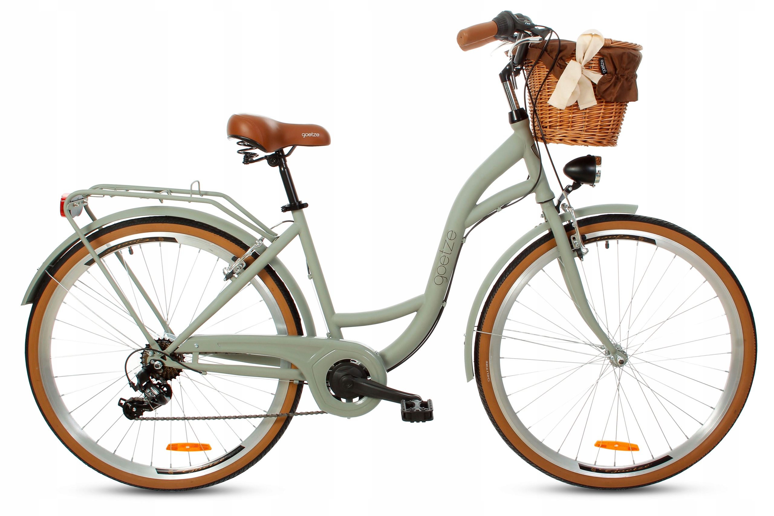 Городской велосипед GOETZE Mood 28 для женщин Корзина Shimano от бренда Goetze