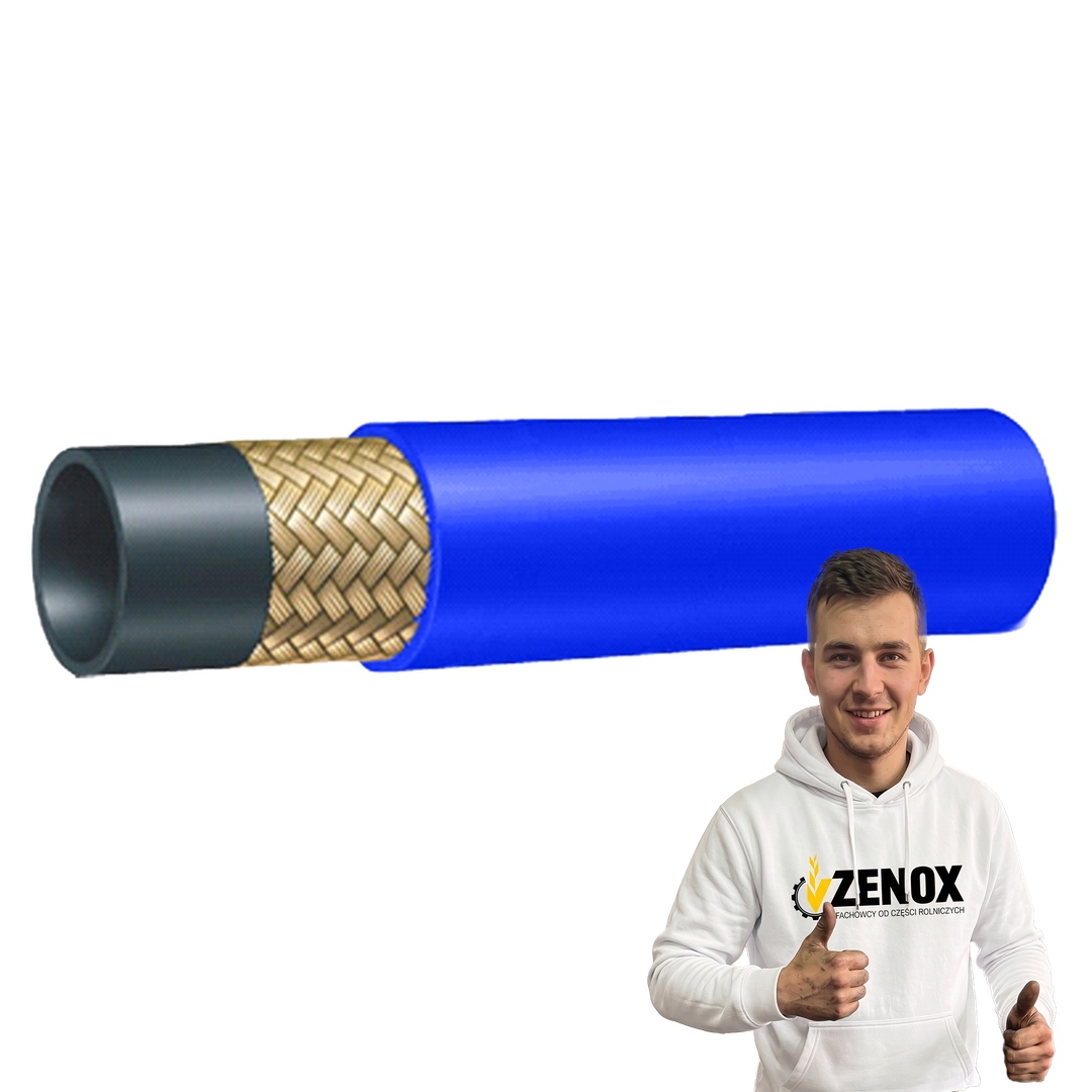 Wąż przewód myjki ciśnieniowej L-50m niebieski 1SN Dn 06 -1/4“ 1SNDN06GN