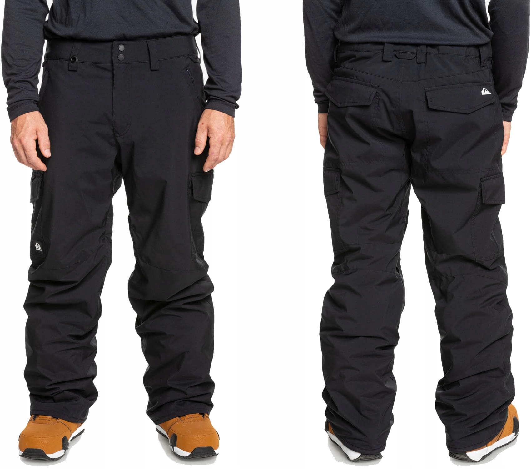 Quiksilver Porter 10K męskie spodnie snowboardowe narciarskie czarne XXL