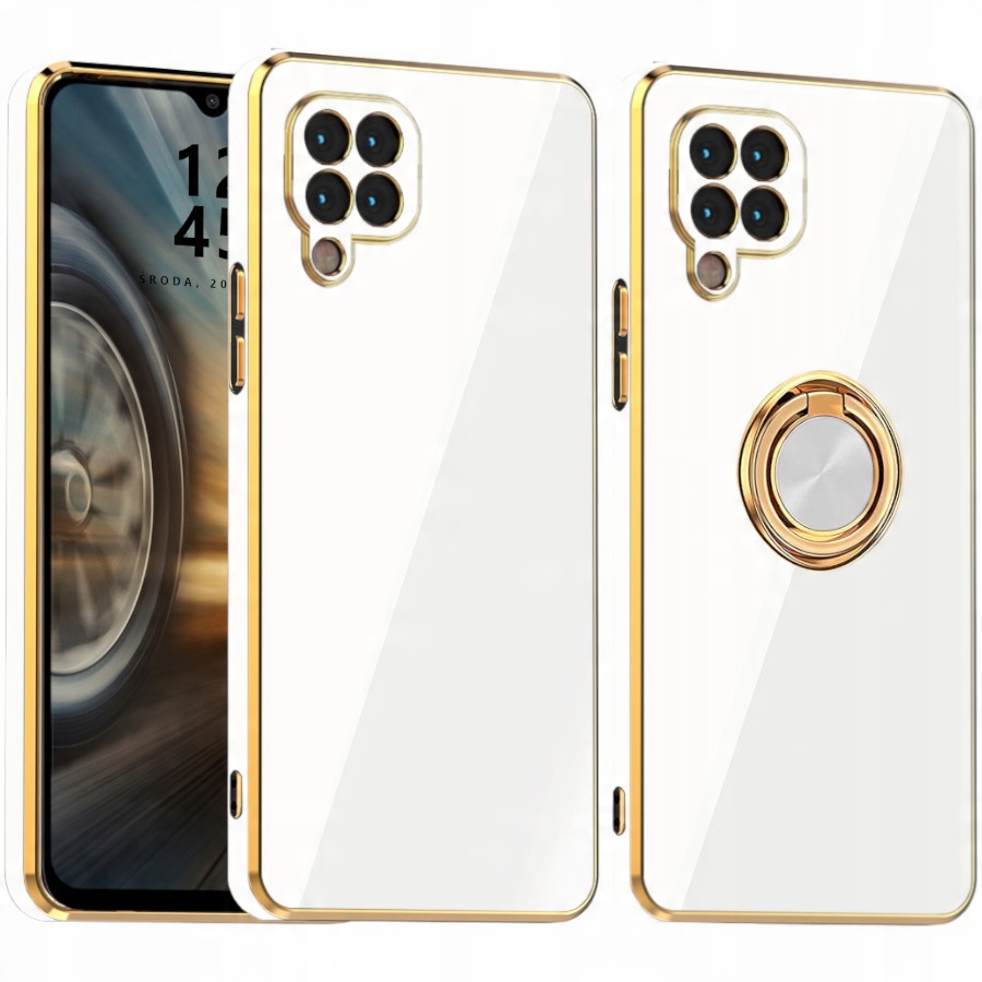 

Etui Ring Glamour Do Samsung A12 M12 Szkło
