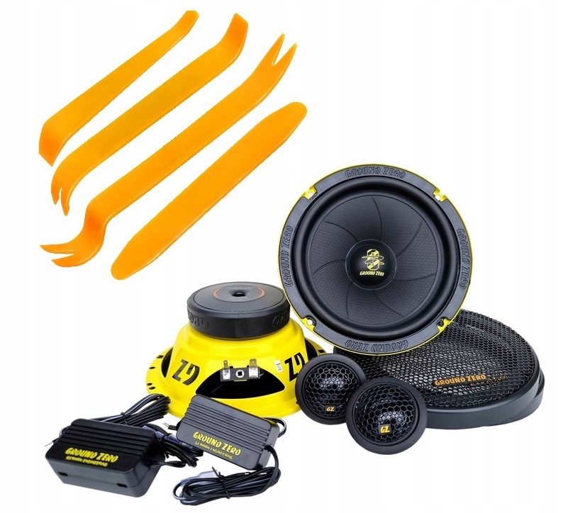 Automobilové reproduktory 16,5 cm kľúče Ground Zero Gzic 165.2SPL