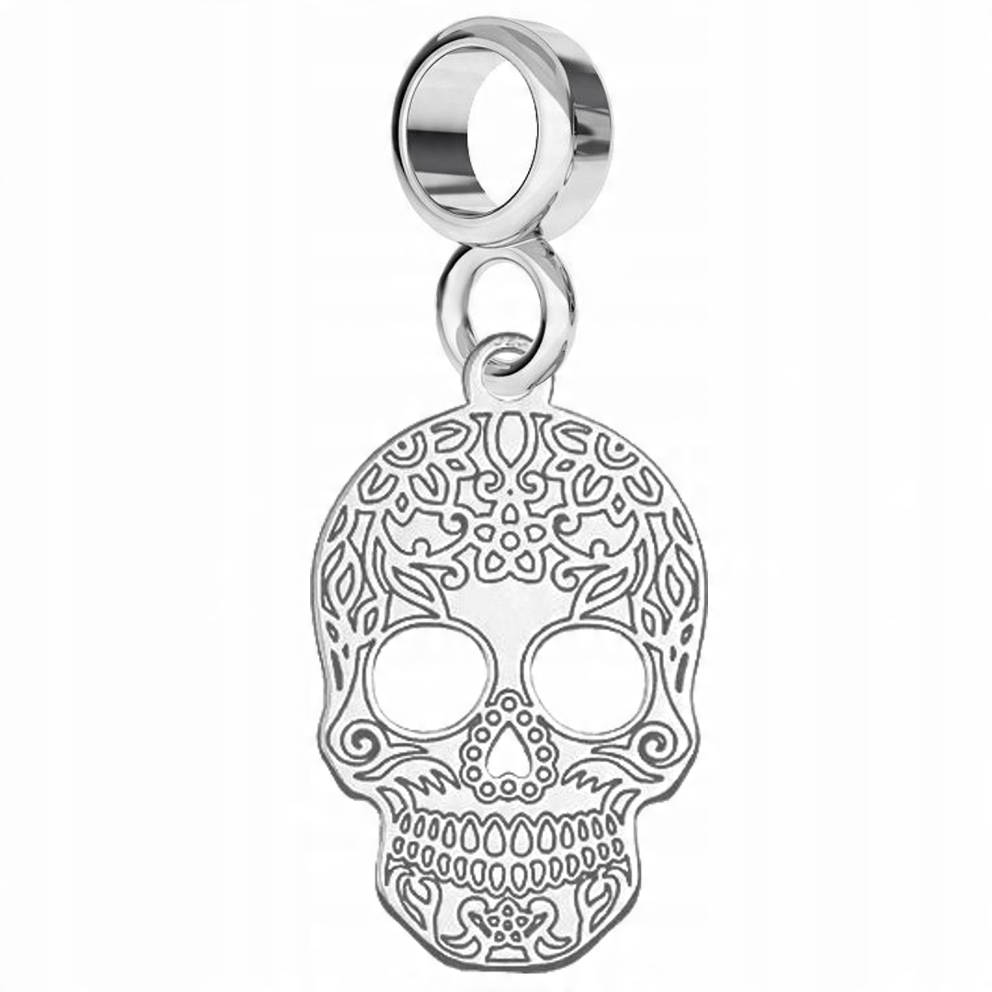 

Charms Zawieszka Czaszka Cukrowa srebro 925
