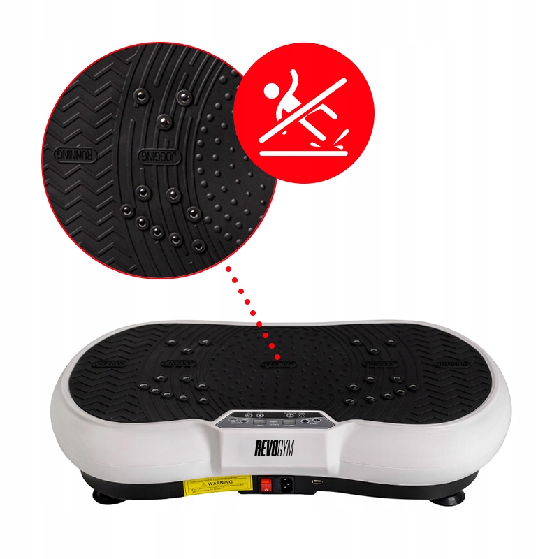 ВІБРАЦІЙНА ПЛАТФОРМА FINTESS З ПУЛЬТОМ УПРАВЛІННЯ + ЕСПАНДЕРИ RP18 Вид вібраційна платформа