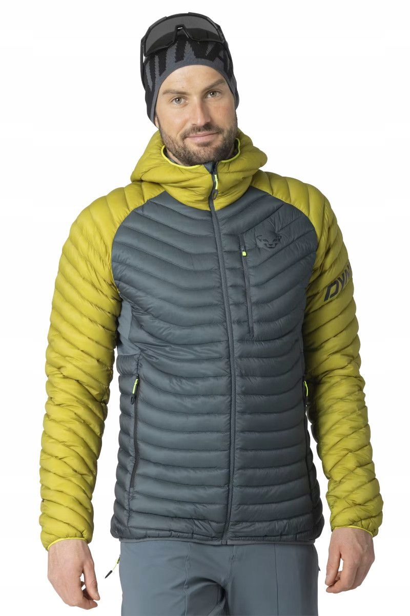Kurtka trekkingowa męska Dynafit Radical Down Hood żółta L (50)