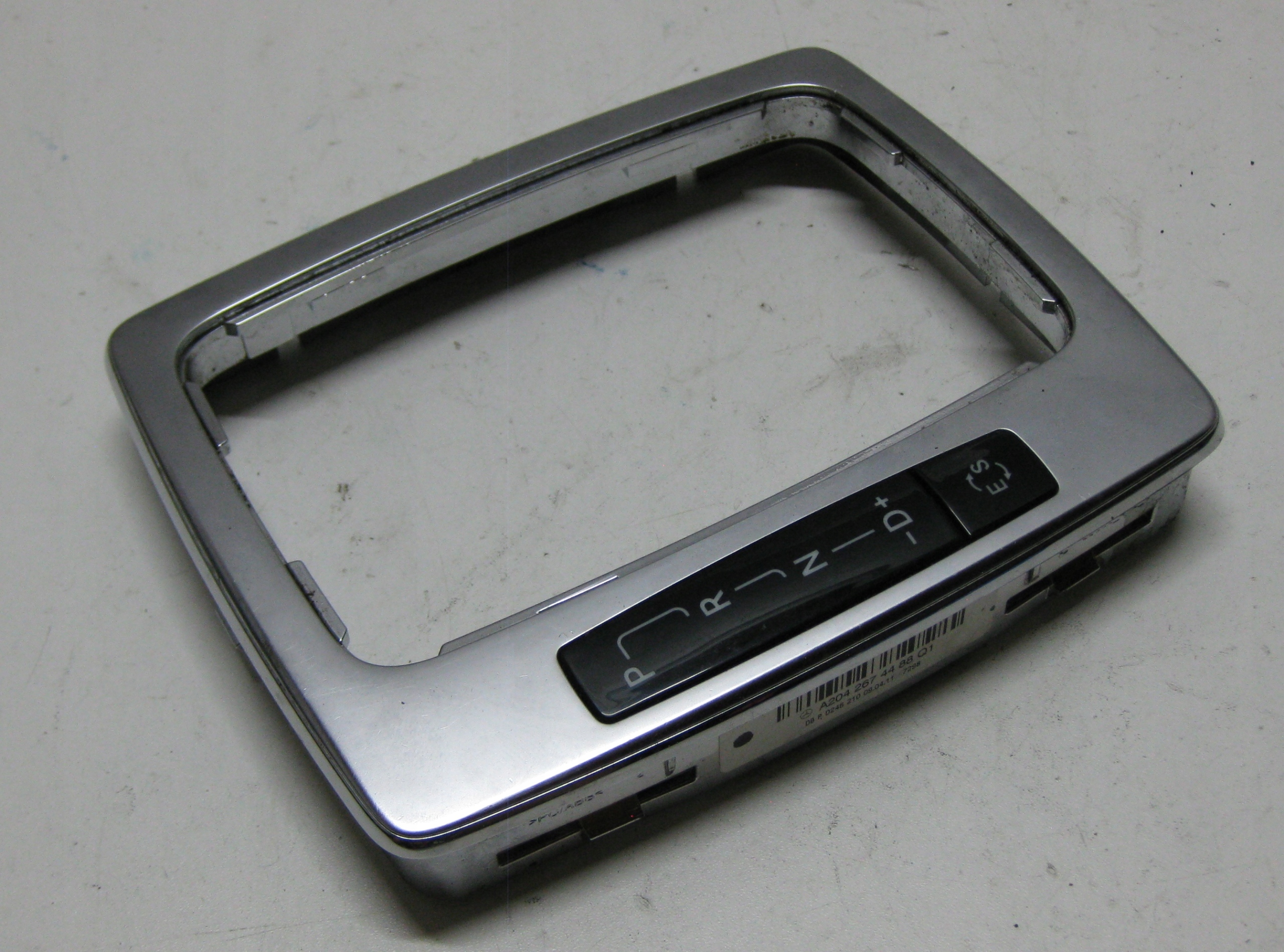 MERCEDES W212 E KLASA 11r PANEL RÁM převodů AUTOMAT DEKOR A2042674488