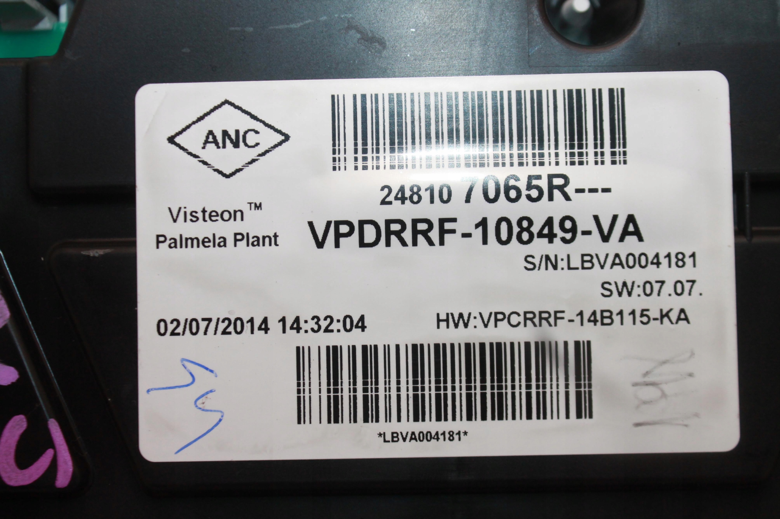 dials dials 248107065R RENAULT CAPTUR 1.5 DCI 13-19 UK