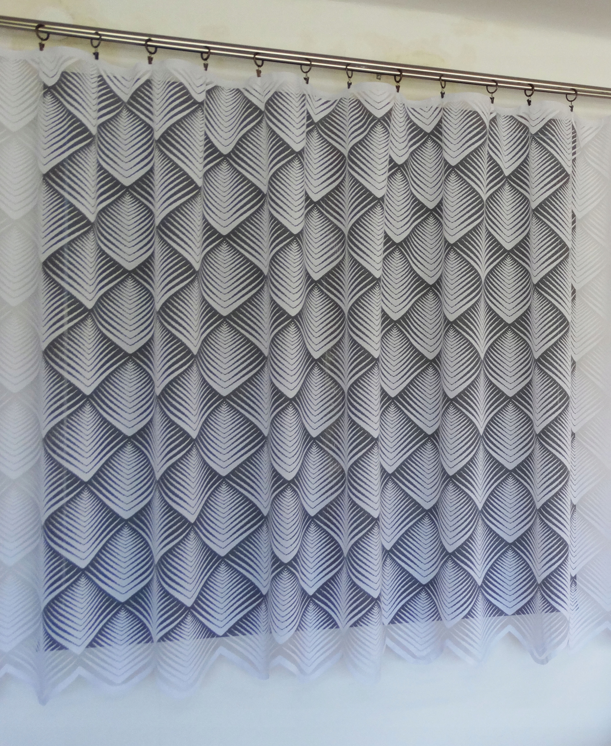 Mg Záclona 625/395 Bílá 400X250 cm Hotová Obšitá M