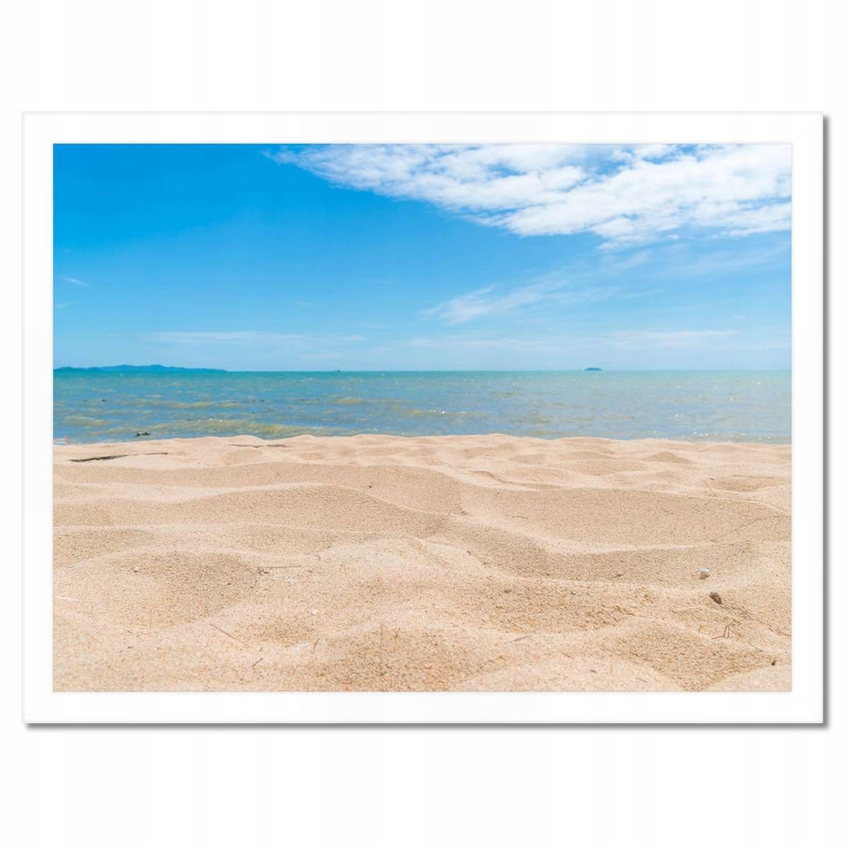 Plakáty v rámu 40x30 Pláž přímořská