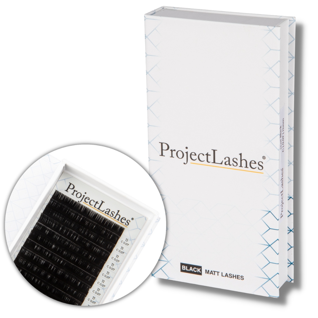 Rzęsy Project Lashes L 0,07 5-13mm czarne MIX
