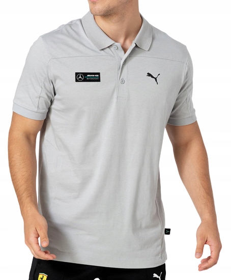 Mercedes Amg Puma Bavlněná Pánská Polokošile S