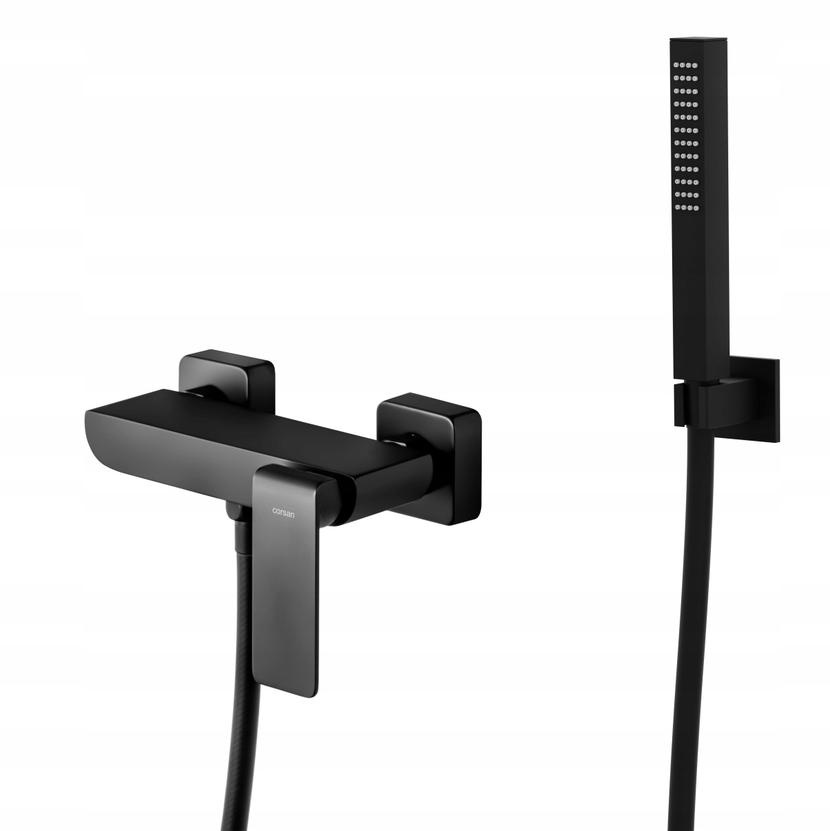 Nástenná sprchová batéria Corsan Trino CMB7151BL s sprchovou súpravou