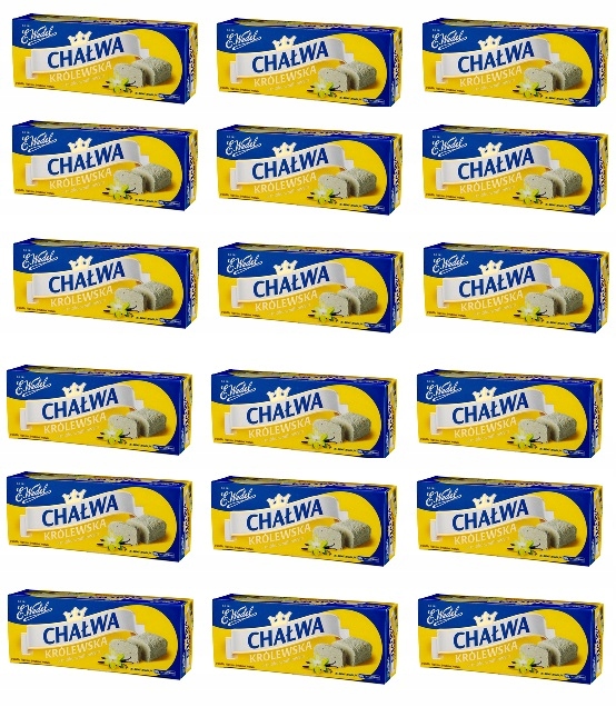 Levně 18x 250g Wedel Chalva Halva Karton