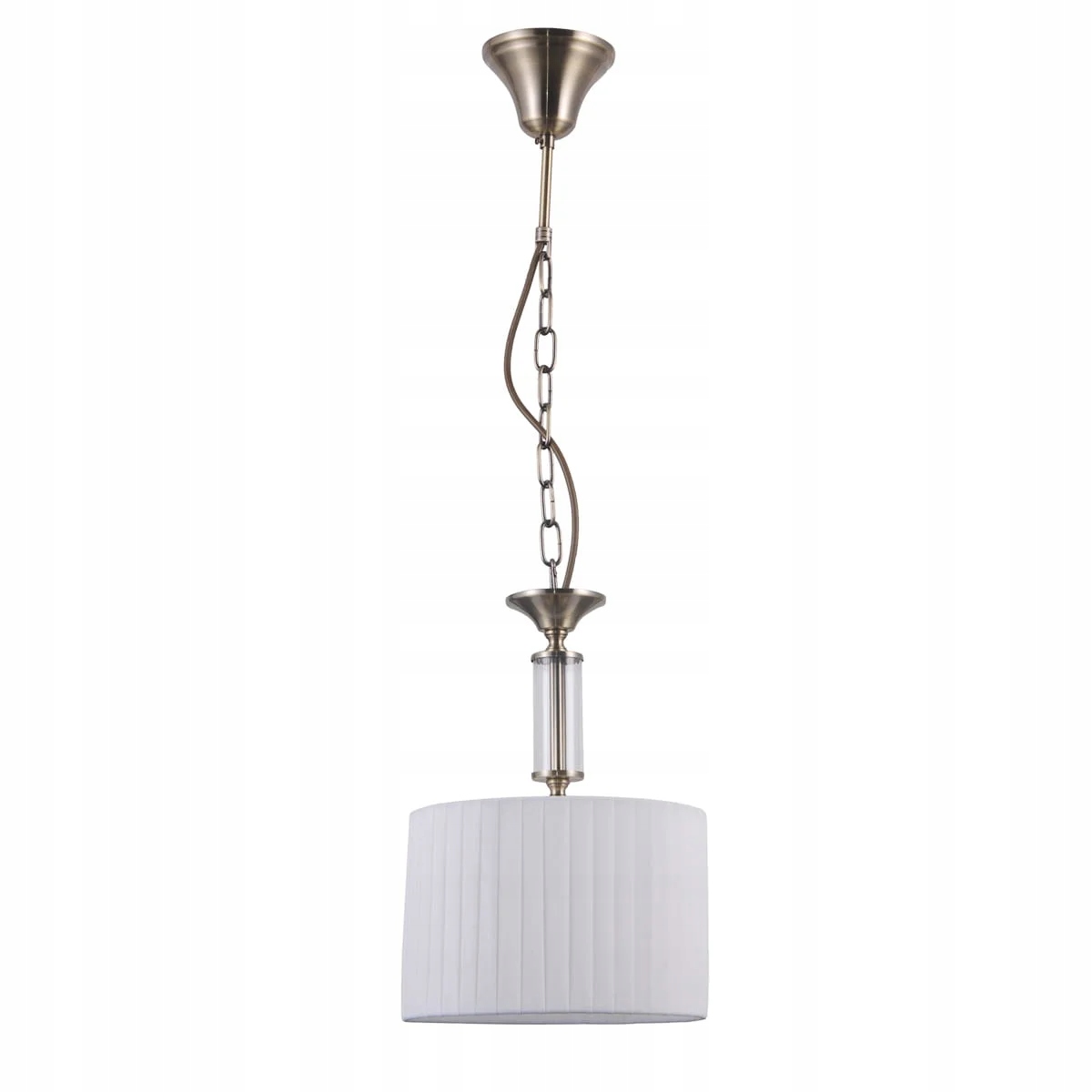 Závěsná lampa Italux Ferlena Led klasická hnědá