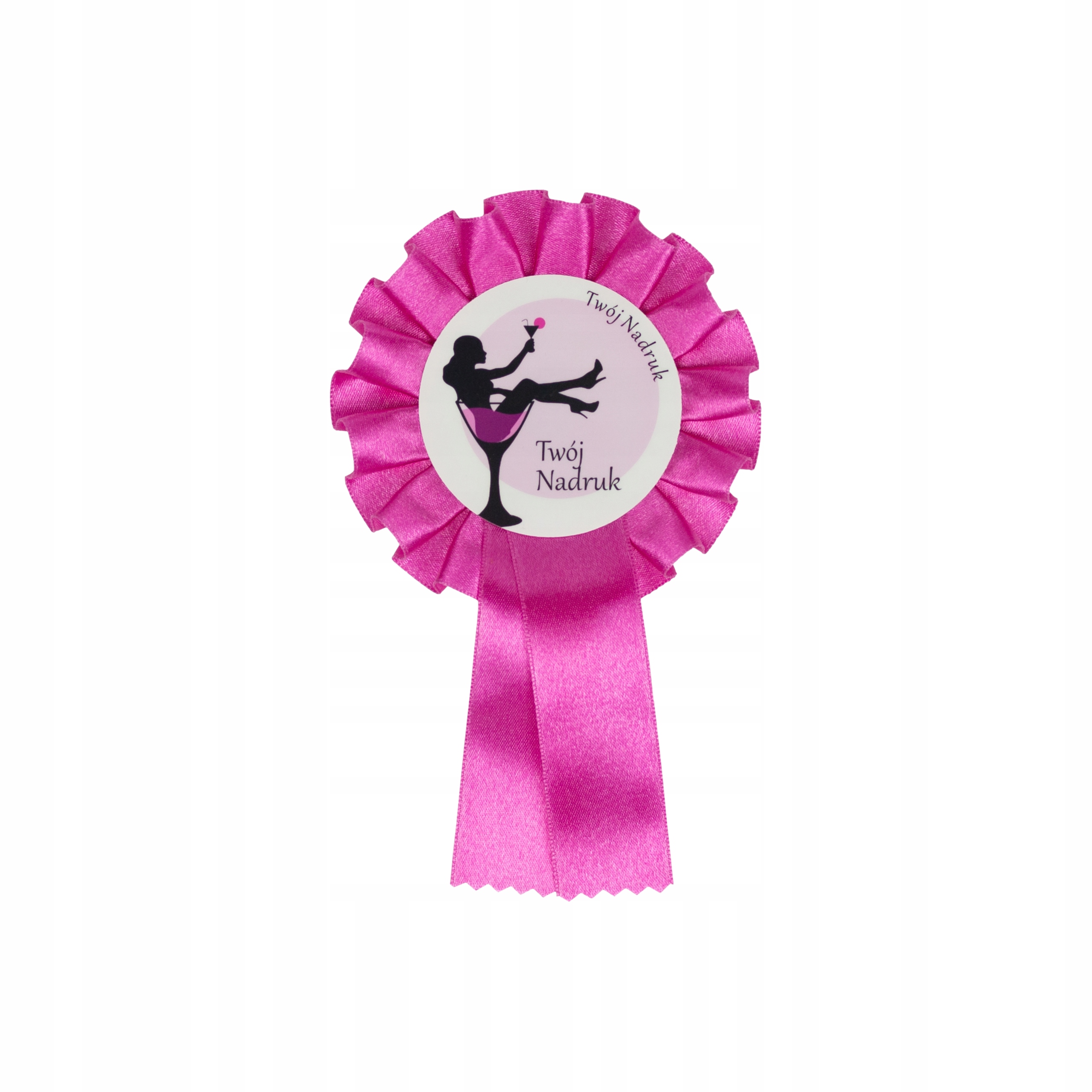 Kotylion na Wieczór Panieński - Różowy Kod producenta 111-1PR
