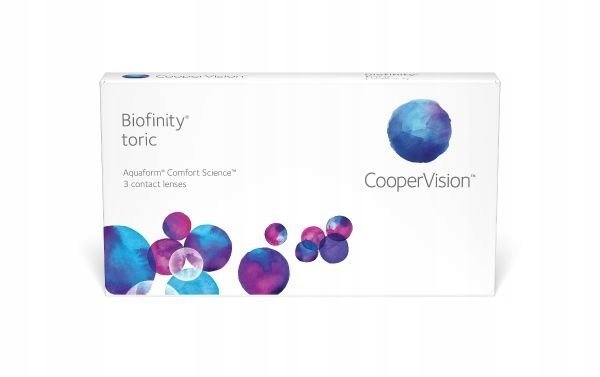 

Soczewki miesięczne Biofinity Toric 3 szt.
