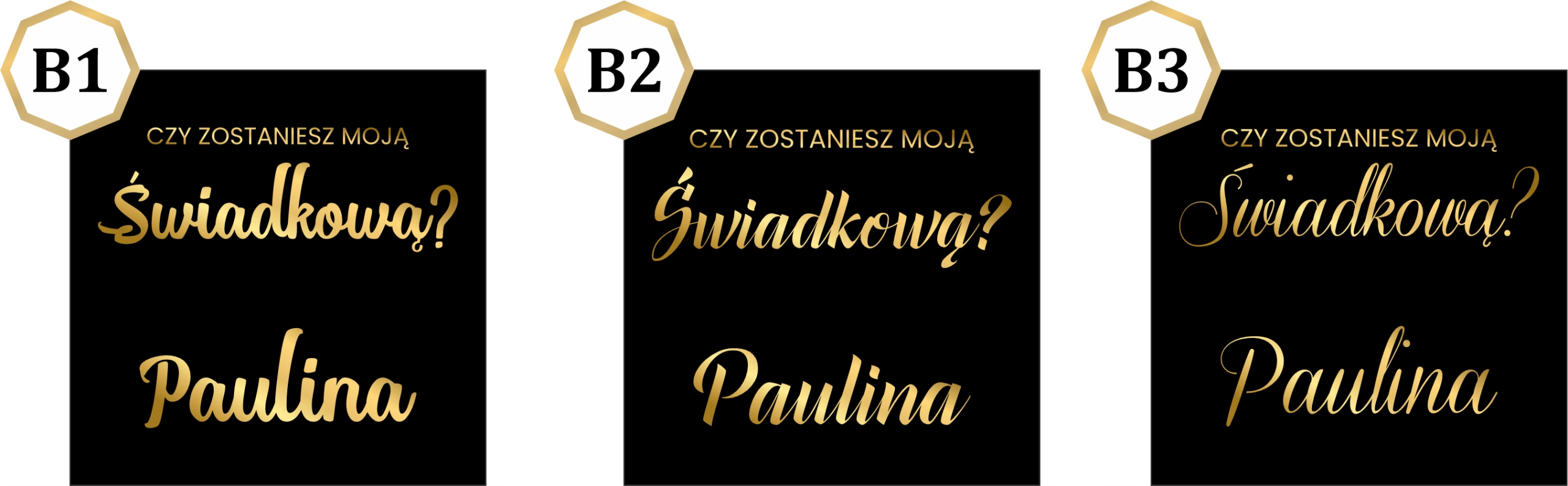 PUDEŁKO PREZENTOWE DLA ŚWIADKOWEJ CZY ZOSTANIESZ MOJĄ ŚWIADKOWĄ WYPEŁNIACZ Marka inny