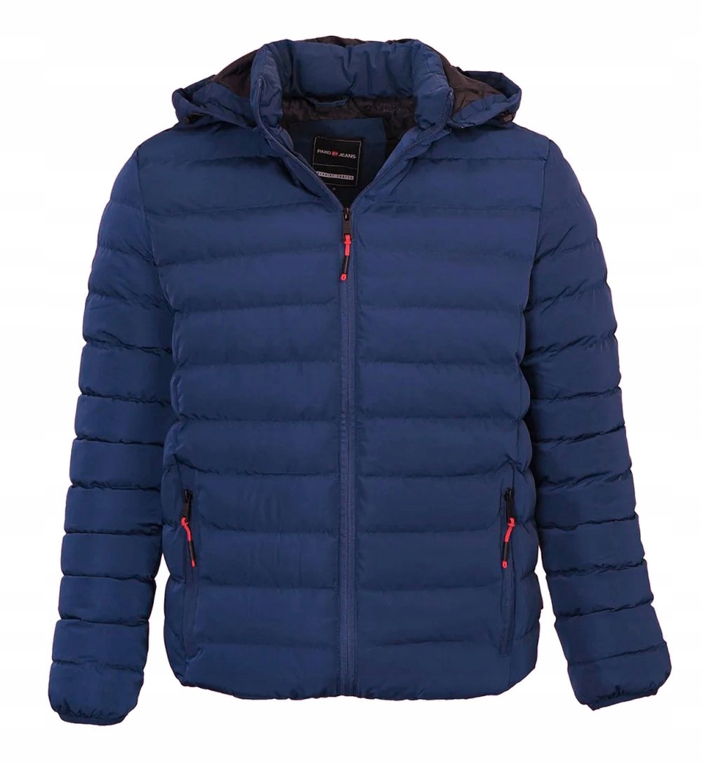 Modrá podzimní a zimní bunda Pako Jeans XXL