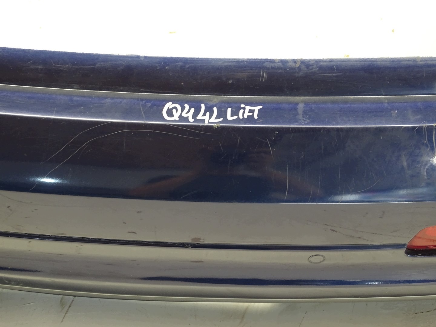bumper rear part rear AUDI Q7 4L LIFT S-LINE PDC