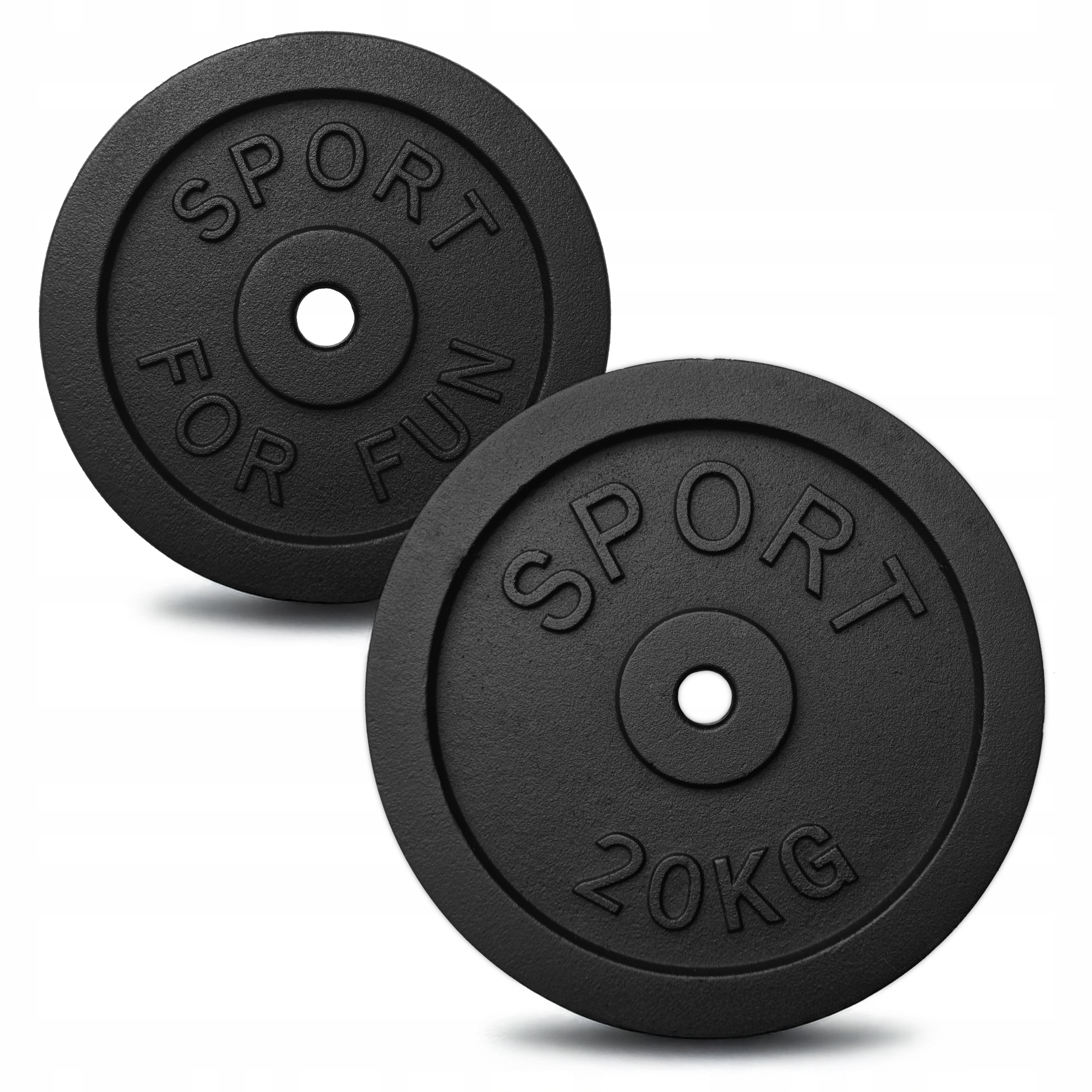 Obciążenie żeliwne 2x20kg talerz zestaw 40kg 31mm