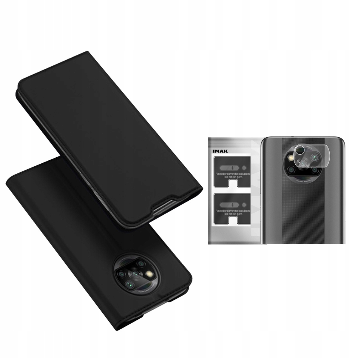

Duxducis Etui Do Poco X3 Pro +imak Szkło Na Aparat