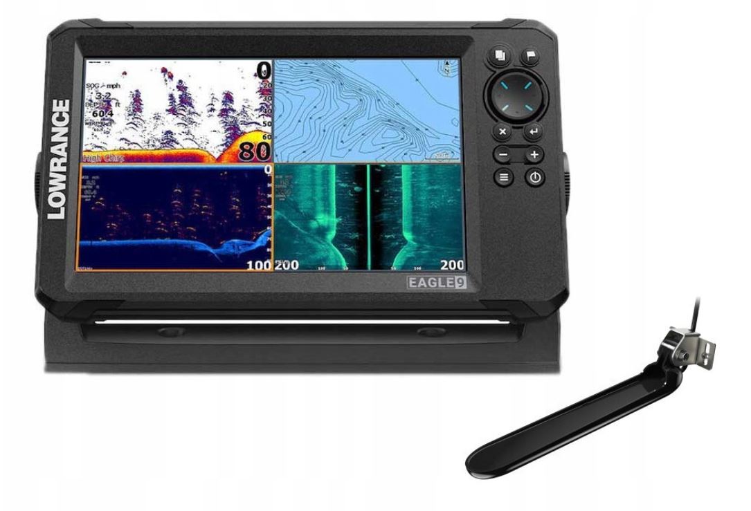 Echosonda Lowrance Eagle 9 Tripleshot Hd menu Pl