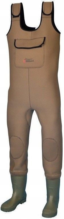 Wędkarski Kombinezon z Klaoszami Shakespeare Sigma Neoprene Chest Wader