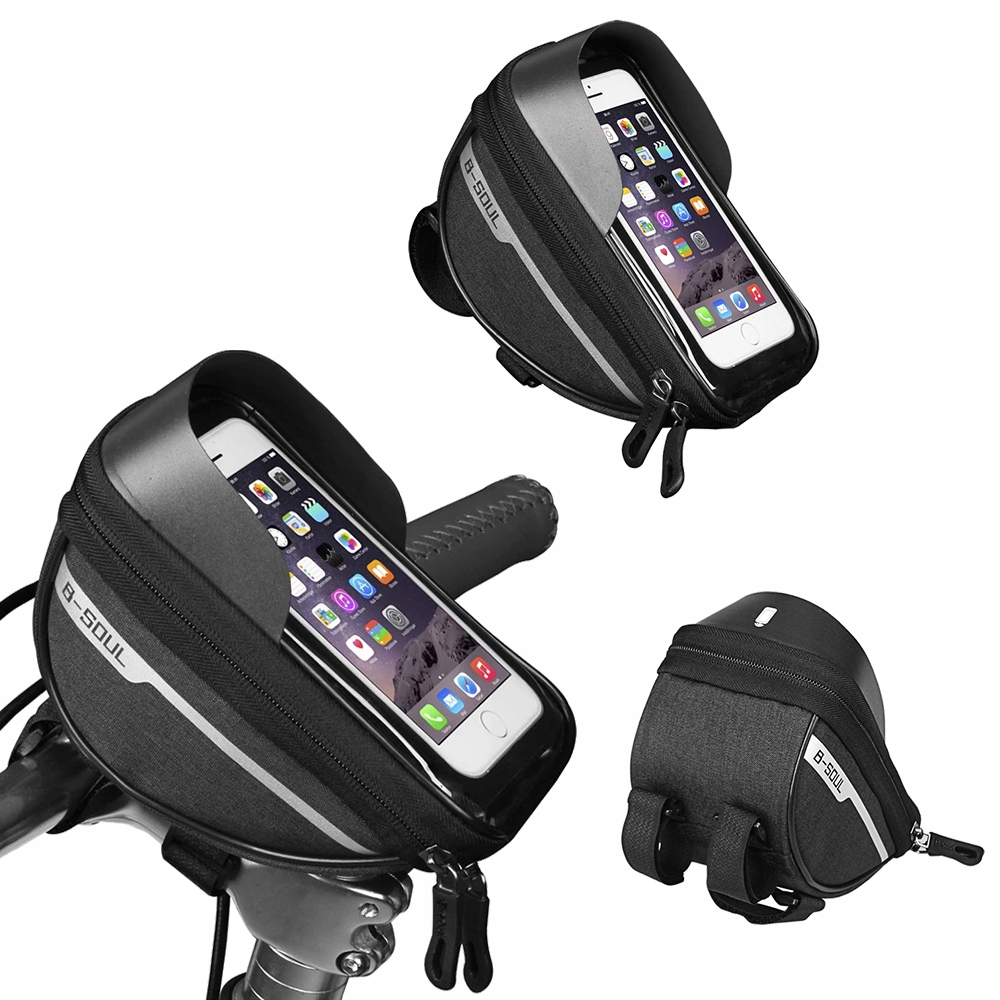 SAKWA NA ROWER TORBA ROWEROWA UCHWYT ROWEROWY NA TELEFON ETUI WODOODPORNA Kod producenta 005