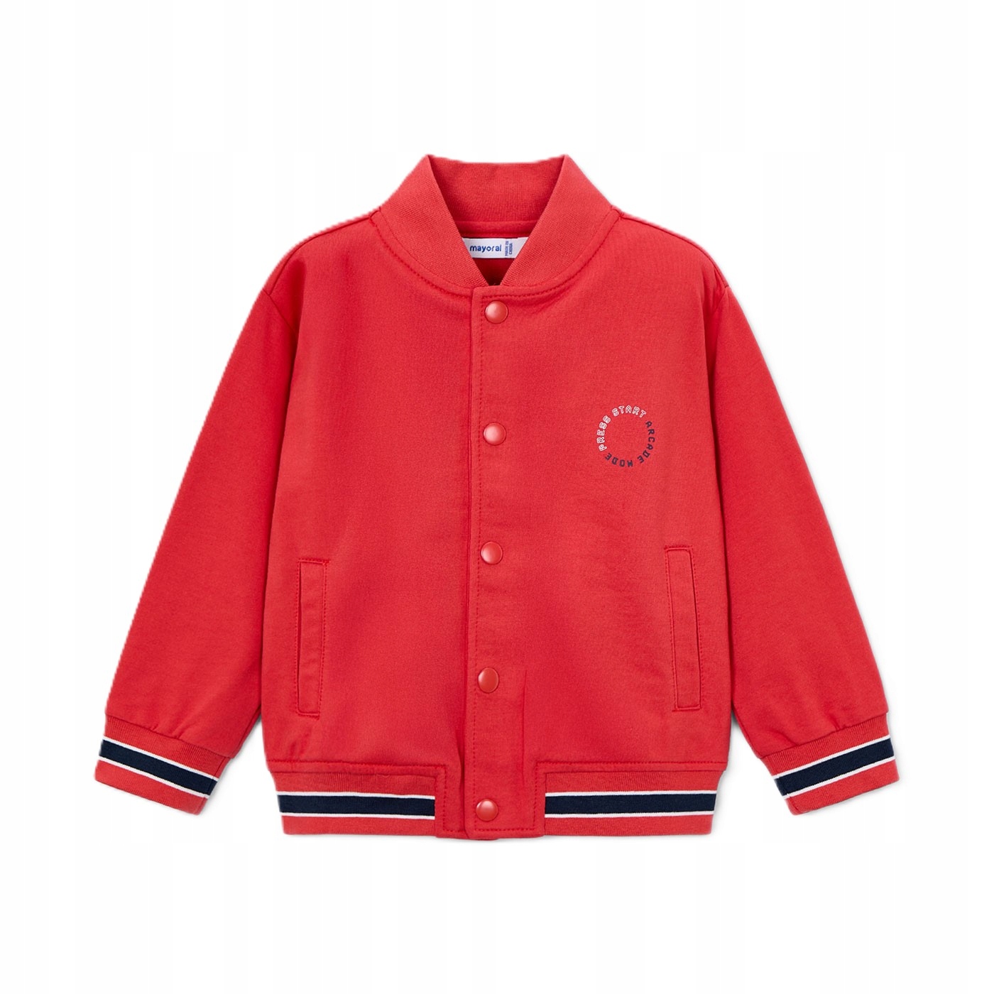 Bluza Mayoral 3440.91 bomberka na napy czerwona r.104