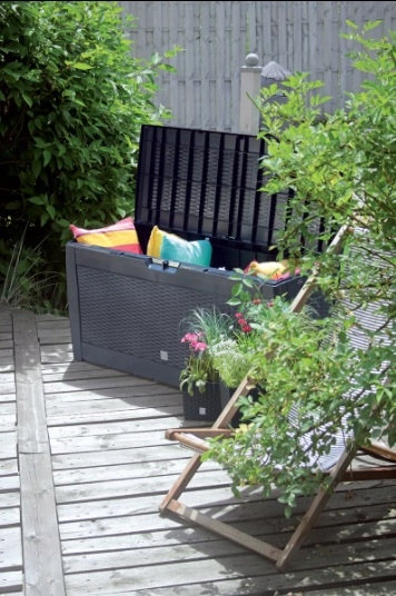 SKRZYNIA OGRODOWA Prosperplast [310L] TARAS BALKON Stan opakowania oryginalne