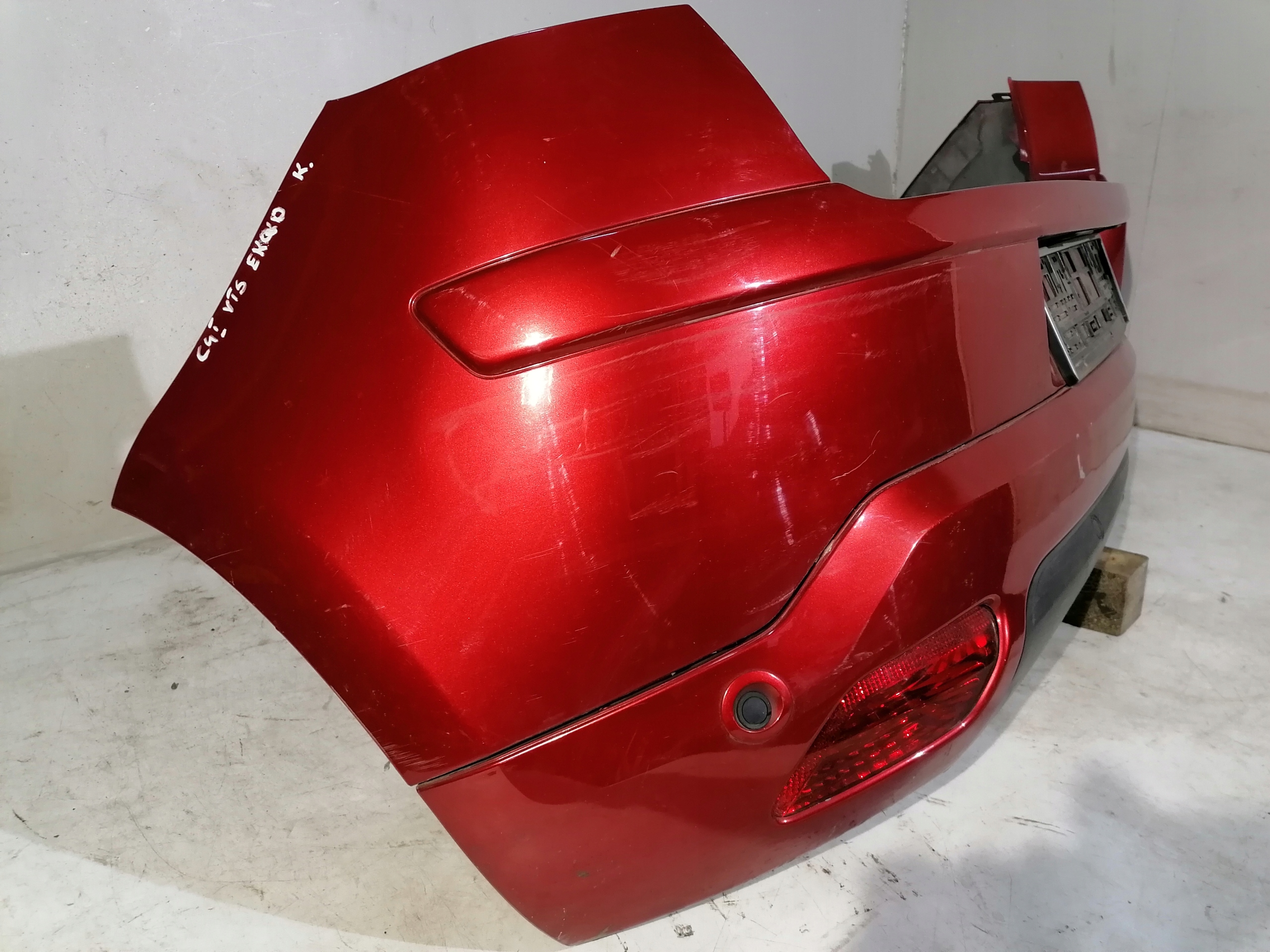 Citroen C4 3D VTS bumper rear part rear EKQD