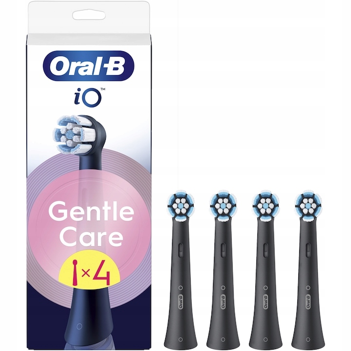 Końcówka szczoteczki Oral-b Io Gentle Care Black (4 szt.)
