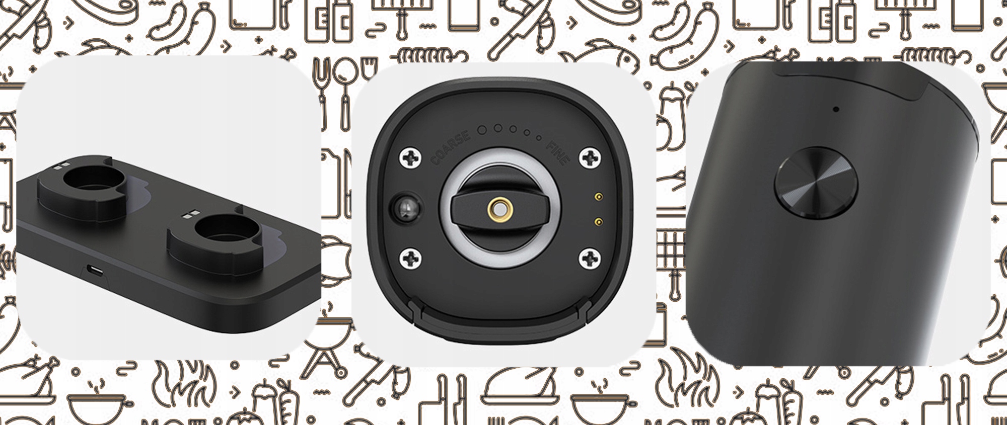 ZESTAW 2 ELEKTRYCZNYCH MŁYNKÓW DO SOLI PIEPRZU PRZYPRAW REGULOWANA GRUBOŚĆ Opakowanie Pojedyncze