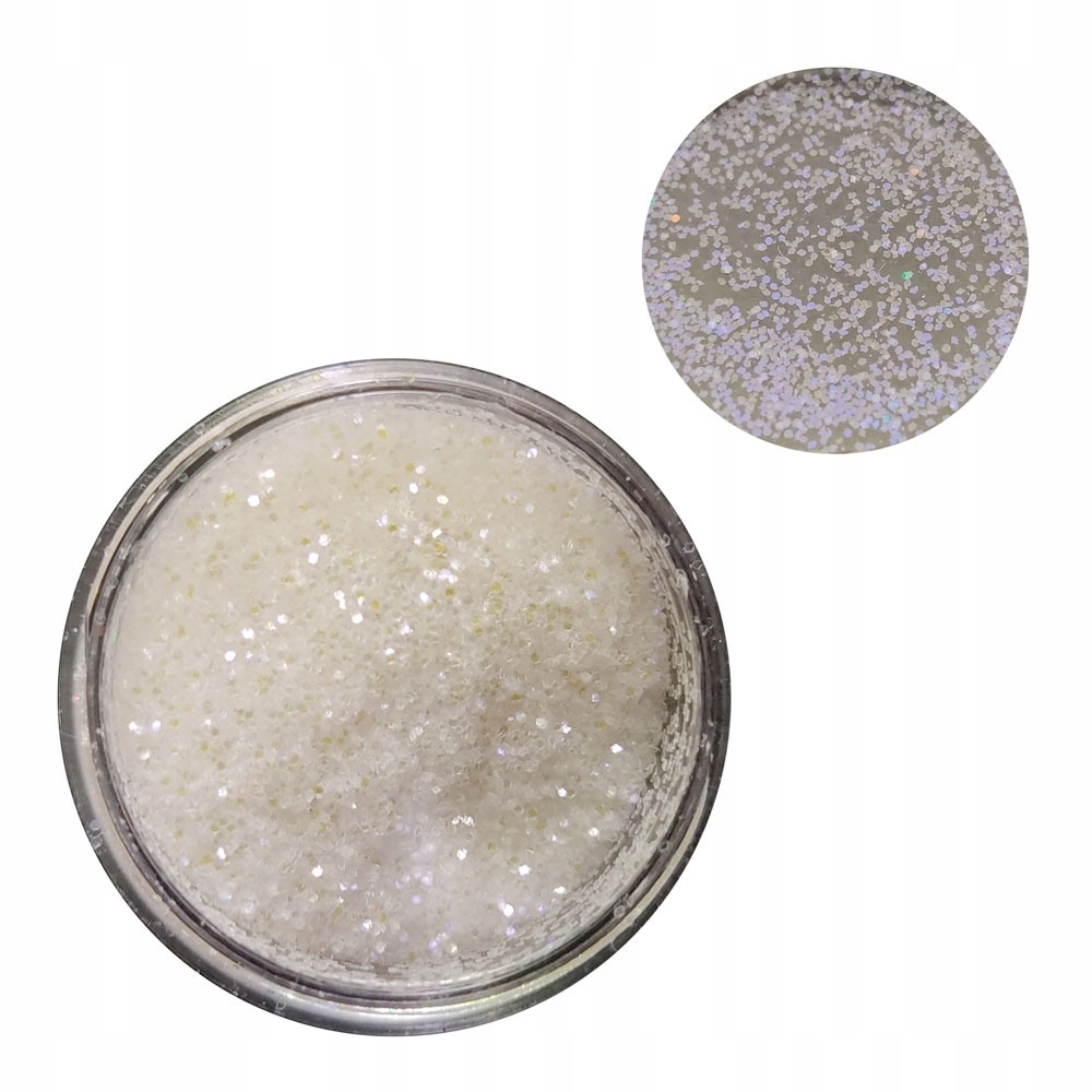 

Flash Pixel White M niebieski efekt na paznokcie