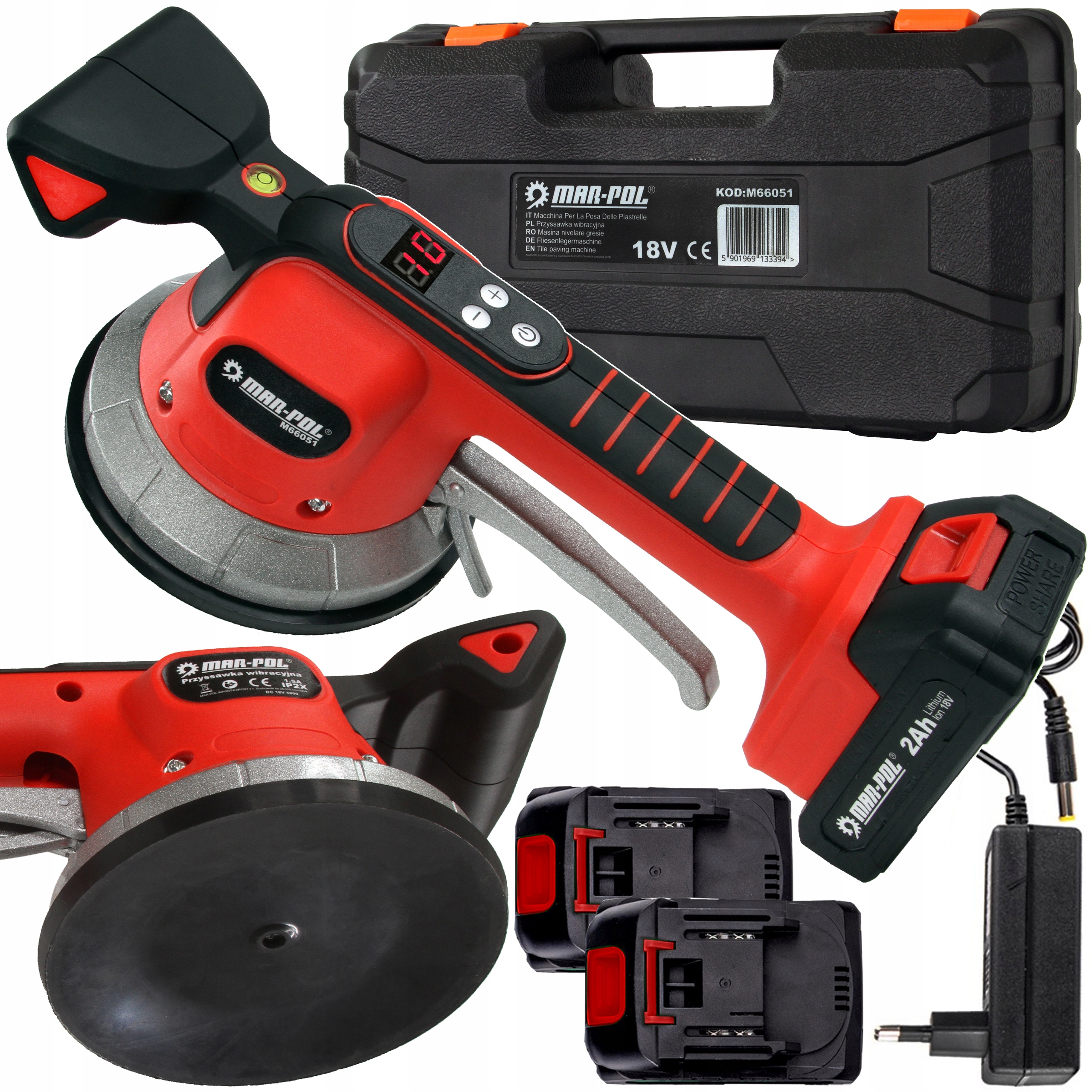 Přísavka Na Dlaždice Akumulátorový Vibrátor Pro Vyrovnávání