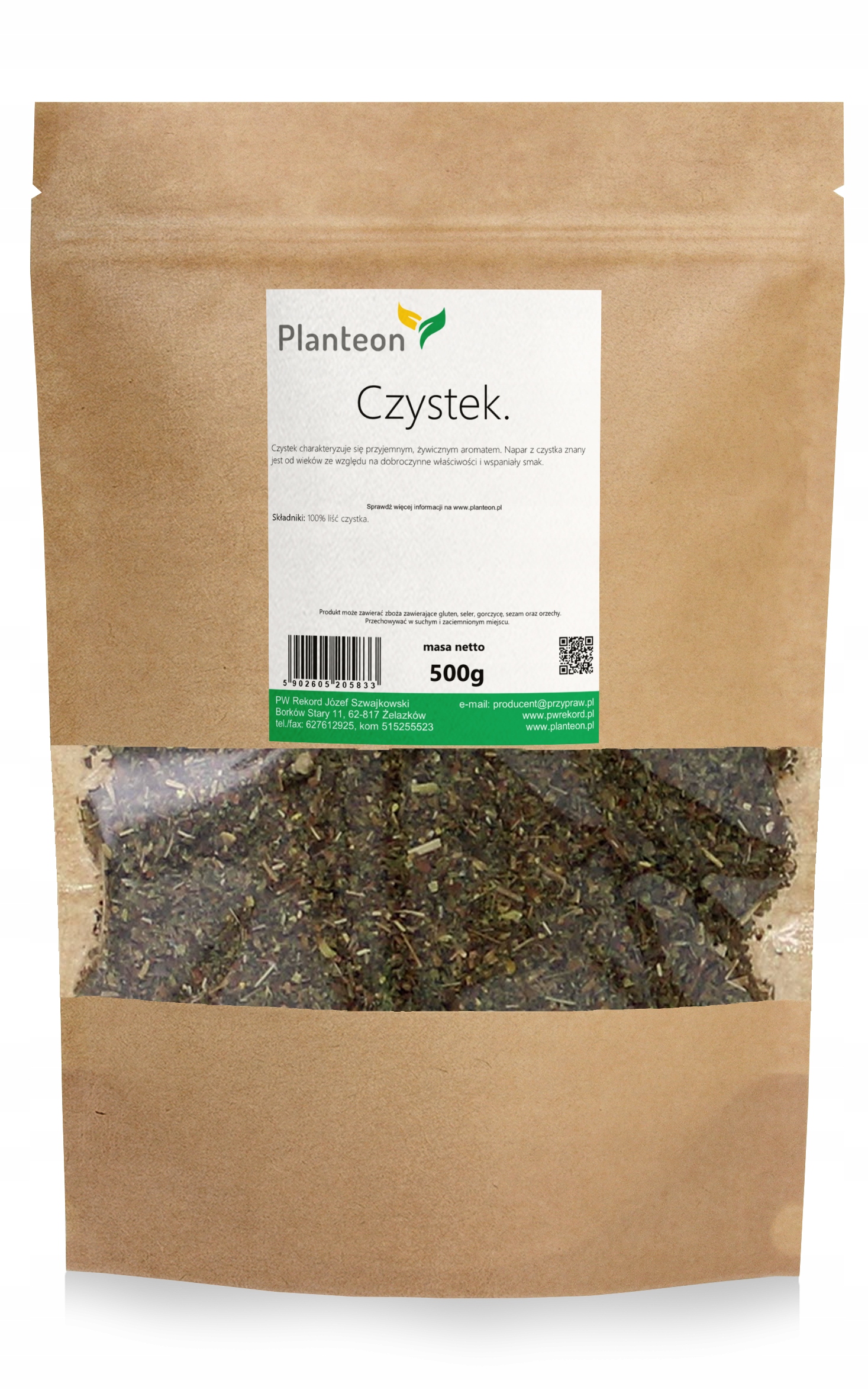 

Czystek na napar herbatka herbata 500g